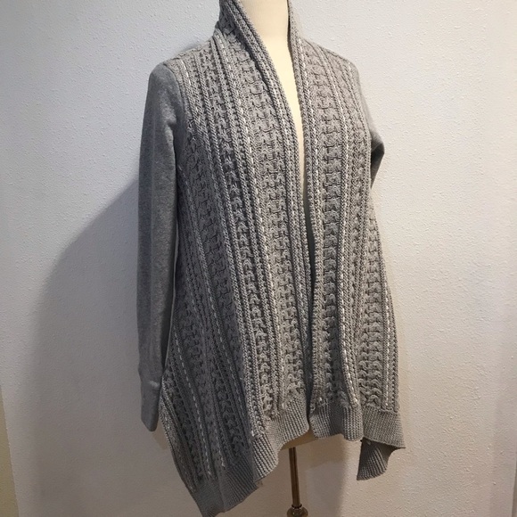 Sunday Monday open knitted cardigan Anthropologie - Picture 4 of 7